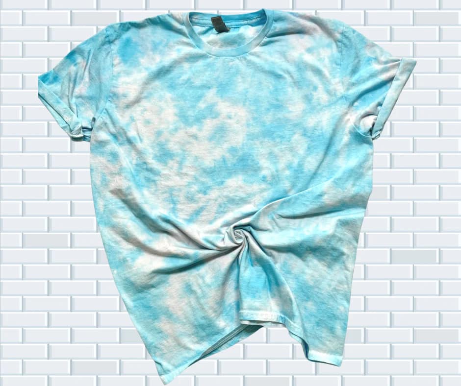 Baby Blue Tie Dye