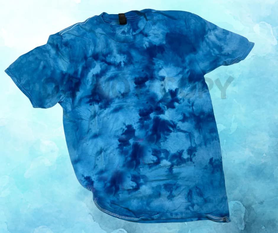 Dark Blue Tie Dye