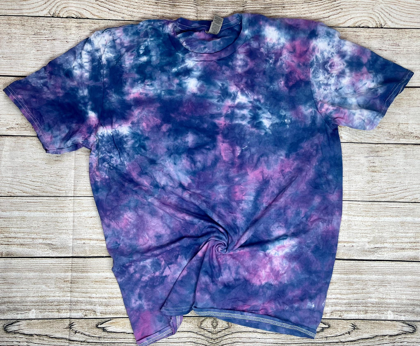 Blue Purple Tie Dye