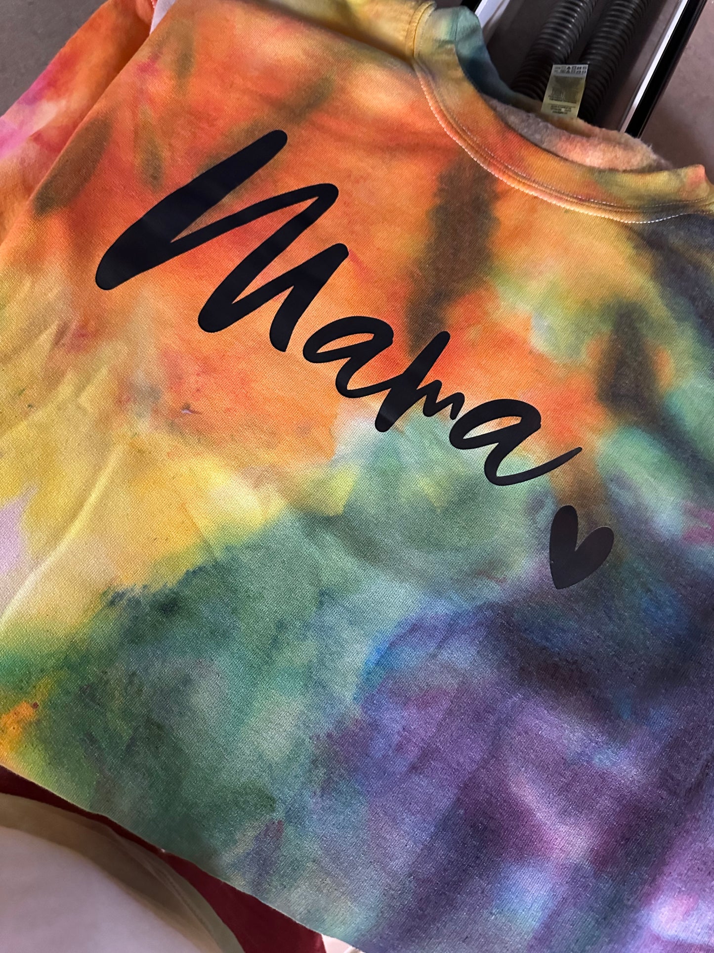 Mama Tie Dye Sweatshirts