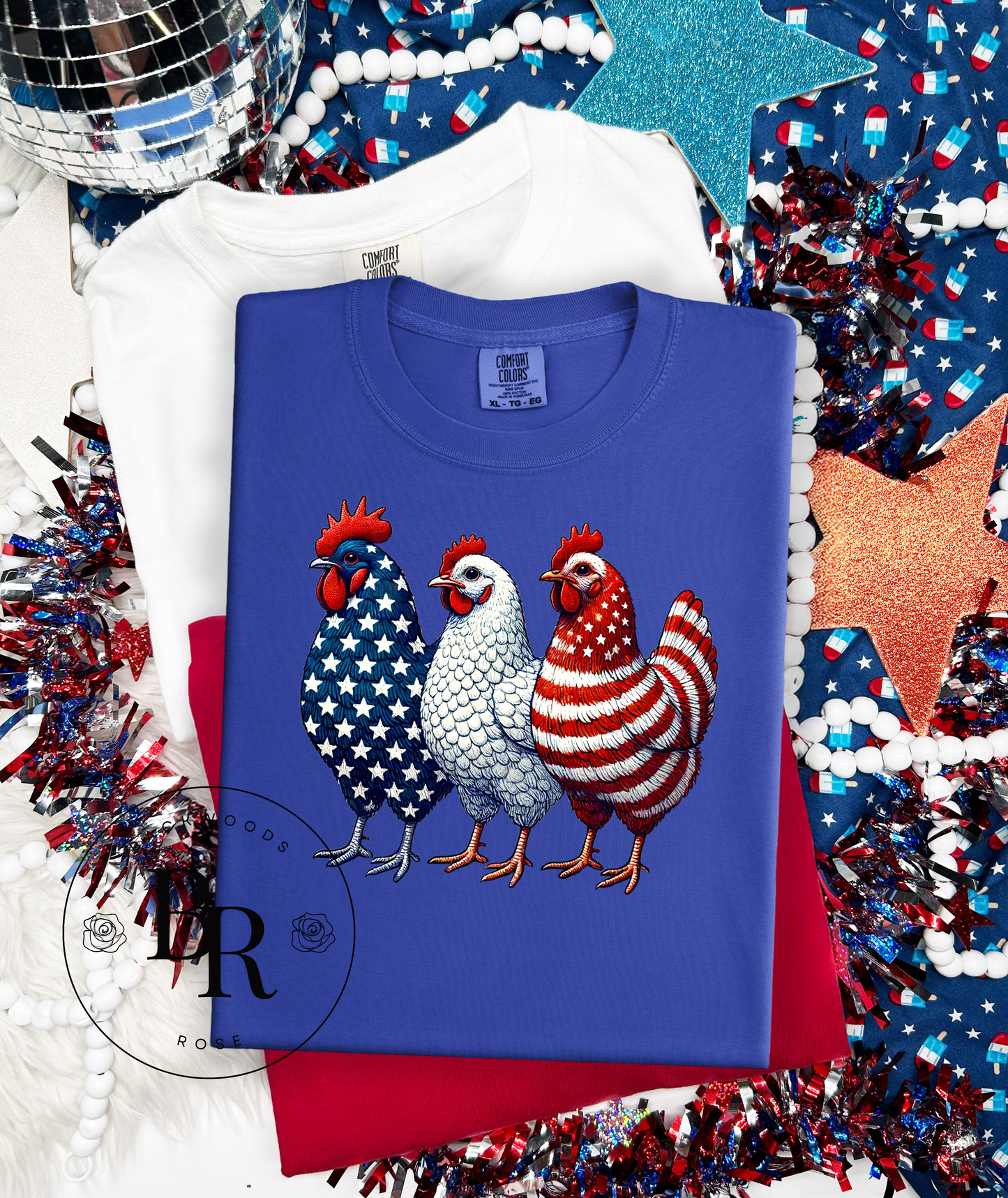 Patriotic Chickens