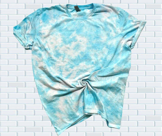 Baby Blue Tie Dye
