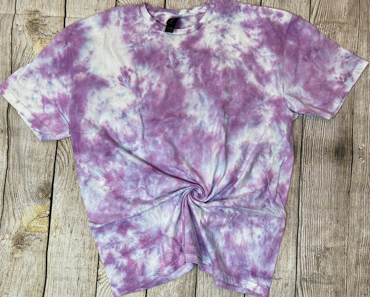 Purple White Tie Dye