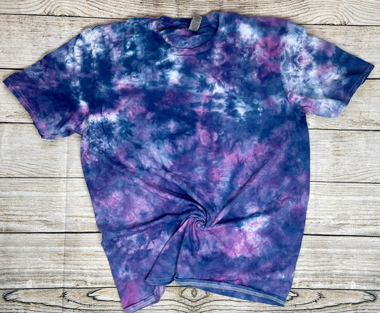 Blue Purple Tie Dye