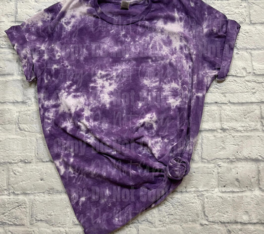 dark Purple Tie Dye