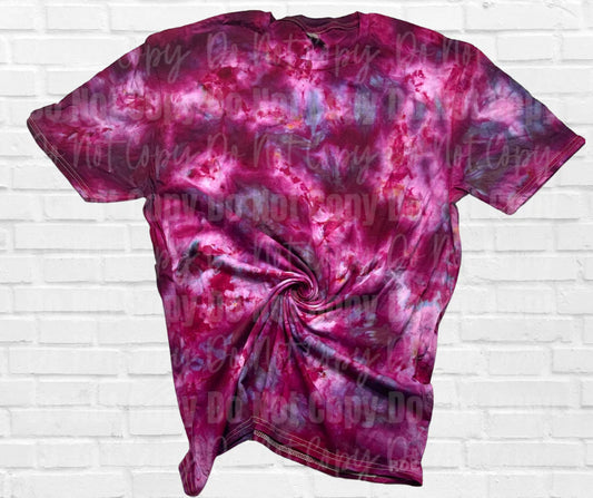 Tie Dye Dark pink multi