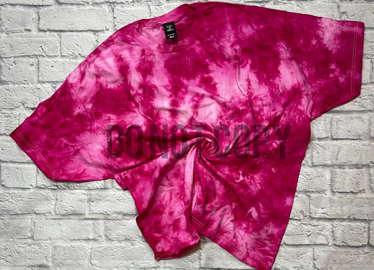 Dark Red/Pink Tie Dye