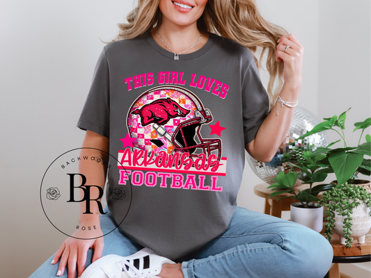This Girl Loves Arkansas Football
