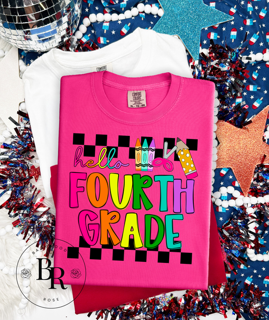 Hello Fourth Grade