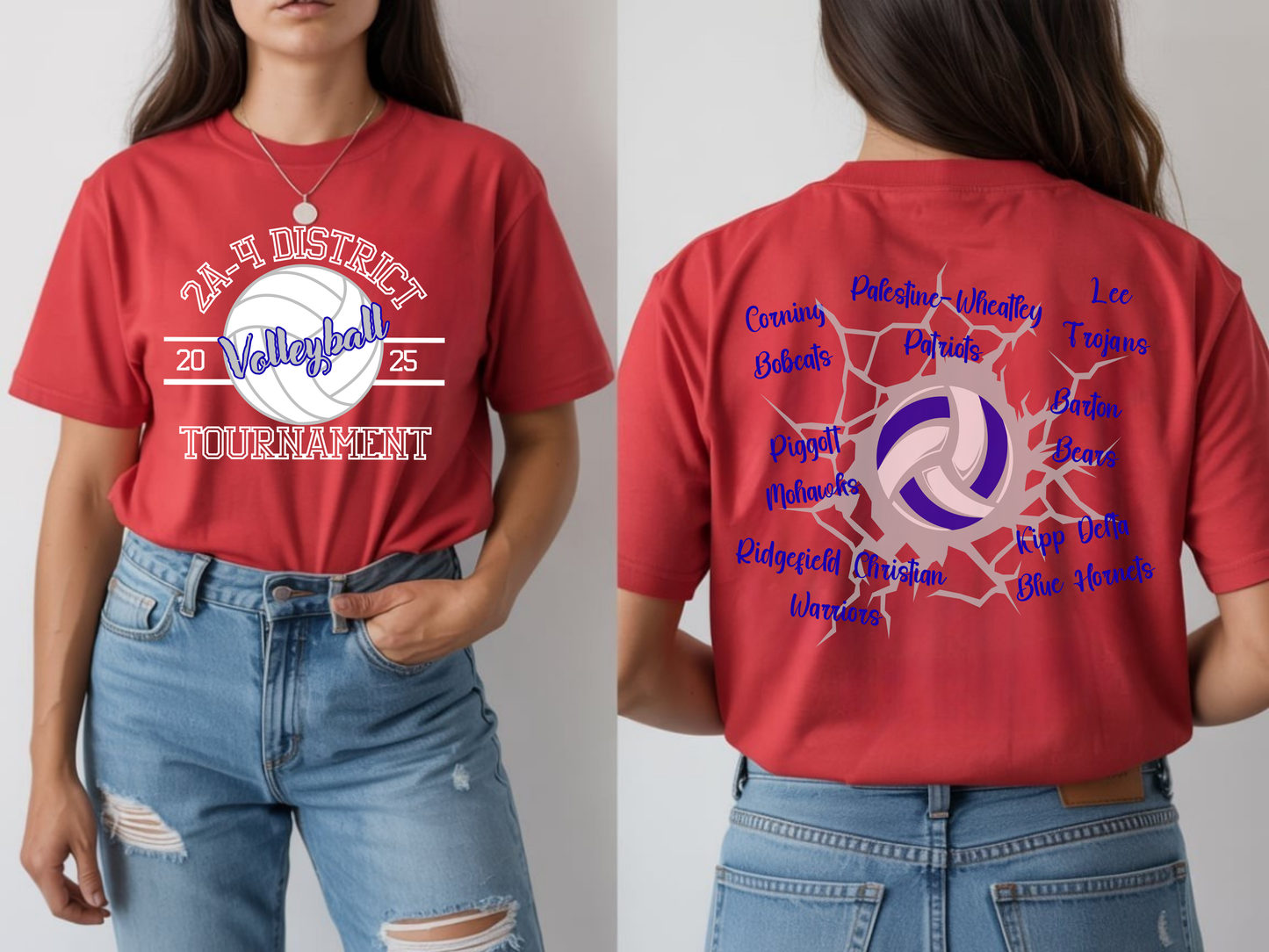 2A-4 District Tournament Tee